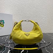 Kitlife Prada Re-Edition 2006 nylon yellow bag - 1BH172 - 24x16x7cm - 1