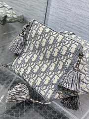 Kitlife Dior Tote Oblique Gray - 15*15*25cm - 6