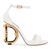 Kitlife Dolce & Gabbana open-toe buckle-fastening sandals white - 3