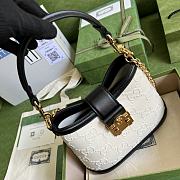 Kitlife Gucci Small GG Shoulder Bag White - 675788 - 25x 21x 9cm - 6