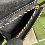 Kitlife Gucci GG card case wallet black - ‎676150 - 11x 8.5x 3cm - 4