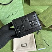 Kitlife Gucci GG card case wallet black - ‎676150 - 11x 8.5x 3cm - 3