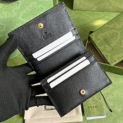 Kitlife Gucci GG card case wallet blue - ‎676150 - 11x 8.5x 3cm - 2