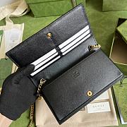 Kitlife Gucci GG wallet with chain white - ‎676155 - 19x 10x 4cm - 2
