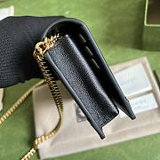 Kitlife Gucci GG wallet with chain black - ‎676155 - 19x 10x 4cm - 6