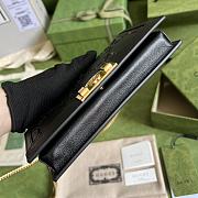 Kitlife Gucci GG wallet with chain black - ‎676155 - 19x 10x 4cm - 5