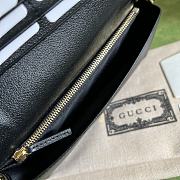 Kitlife Gucci GG wallet with chain black - ‎676155 - 19x 10x 4cm - 3