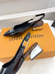 Kitlife LOUIS VUITTON MAGNETIC SLINGBACK PUMP BLACK - 1A9O7U - 3