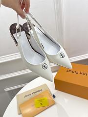 Kitlife LOUIS VUITTON MAGNETIC SLINGBACK PUMP White - 1A9O7U - 2