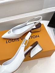 Kitlife LOUIS VUITTON MAGNETIC SLINGBACK PUMP White - 1A9O7U - 6