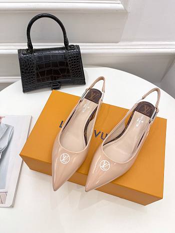 Kitlife LOUIS VUITTON MAGNETIC SLINGBACK PUMP BEIGE - 1A9O7U