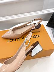 Kitlife LOUIS VUITTON MAGNETIC SLINGBACK PUMP BEIGE - 1A9O7U - 4
