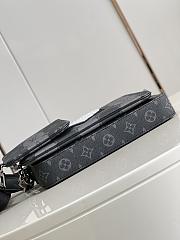 Kitlife Louis Vuitton Trio Messenger Bag in Grey - M45965 - 25x18.5x7cm - 4