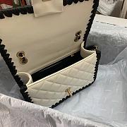 Kitlife Chanel Handbag White - 22cm - 5