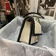 Kitlife Chanel Handbag White - 22cm - 3