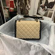 Kitlife Chanel Handbag Beige - 22cm - 3