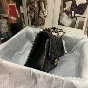 Kitlife Chanel Handbag Black - 22cm - 5