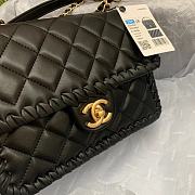 Kitlife Chanel Handbag Black - 22cm - 2