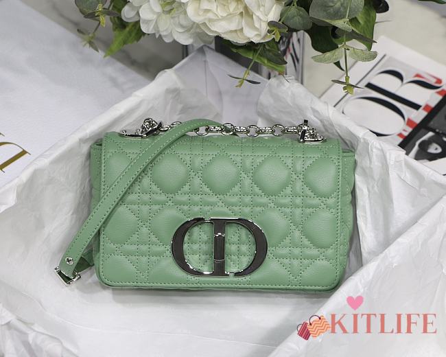 Kitlife Small Dior Caro Bag Mint - M9241U -  20x12x7cm - 1