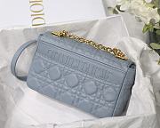 Kitlife Small Dior Caro Bag Cloud Blue - M9241U - 20x12x7cm - 6