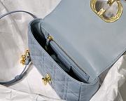 Kitlife Small Dior Caro Bag Cloud Blue - M9241U - 20x12x7cm - 2