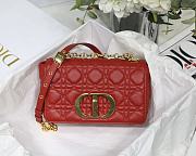 Kitlife Small Dior Caro Bag Red - M9241U - 20x12x7cm - 1