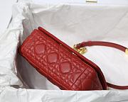 Kitlife Small Dior Caro Bag Red - M9241U - 20x12x7cm - 5