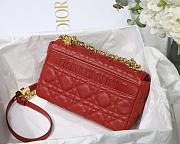 Kitlife Small Dior Caro Bag Red - M9241U - 20x12x7cm - 4