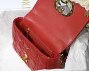 Kitlife Small Dior Caro Bag Red - M9241U - 20x12x7cm - 2