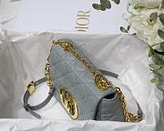 Kitlife Small Dior Caro Bag Gray - M9241U - 20x12x7cm - 3
