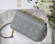 Kitlife Small Dior Caro Bag Gray - M9241U - 20x12x7cm - 2
