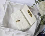 Kitlife Small Dior Caro Bag White - M9241U - 20x12x7cm - 2