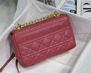 Kitlife Small Dior Caro Bag Pink - M9241U - 20x12x7cm - 5