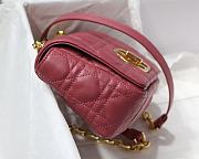 Kitlife Small Dior Caro Bag Pink - M9241U - 20x12x7cm - 4