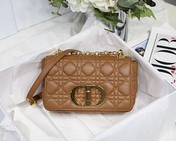 Kitlife Small Dior Caro Bag Brown - M9241U - 20x12x7cm