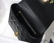Kitlife Medium Dior Caro Bag Medium Black - M9242U - 25.5x15.5x8cm - 4