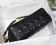 Kitlife Medium Dior Caro Bag Medium Black - M9242U - 25.5x15.5x8cm - 2
