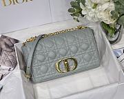 Kitlife Medium Dior Caro Bag Medium Grey - M9242U - 25.5x15.5x8cm - 1