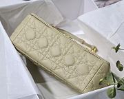 Kitlife Medium Dior Caro Bag Medium Beige - M9242U - 25.5x15.5x8cm - 3