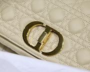 Kitlife Medium Dior Caro Bag Medium Beige - M9242U - 25.5x15.5x8cm - 2