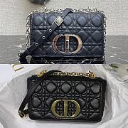 Kitlife Small Dior Caro Bag Black - M9241U - 20x12x7cm - 1