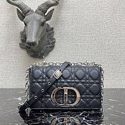 Kitlife Small Dior Caro Bag Black - M9241U - 20x12x7cm - 2