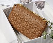 Kitlife Large Dior Caro Bag Large Brown - M9243U - 28x17x9cm - 2