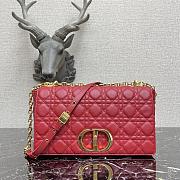 Kitlife Large Dior Caro Bag Large Red - M9243U - 28x17x9cm - 1