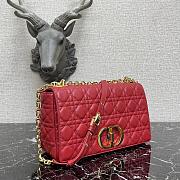 Kitlife Large Dior Caro Bag Large Red - M9243U - 28x17x9cm - 5