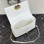 Kitlife Large Dior Caro Bag Large White - M9243U - 28x17x9cm - 5