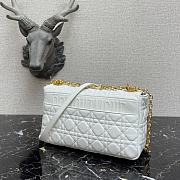 Kitlife Large Dior Caro Bag Large White - M9243U - 28x17x9cm - 4