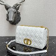 Kitlife Large Dior Caro Bag Large White - M9243U - 28x17x9cm - 2