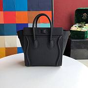 Kitlife Celine Luggage Nano Black Caviar Gold Hardware - 20x20x10cm - 2