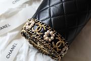 Kitlife Chanel Mini Bucket Black Bag - 21x10cm - 5